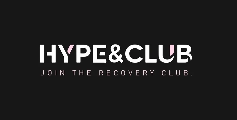Logo HYPE&CLUB — Join the recovery club